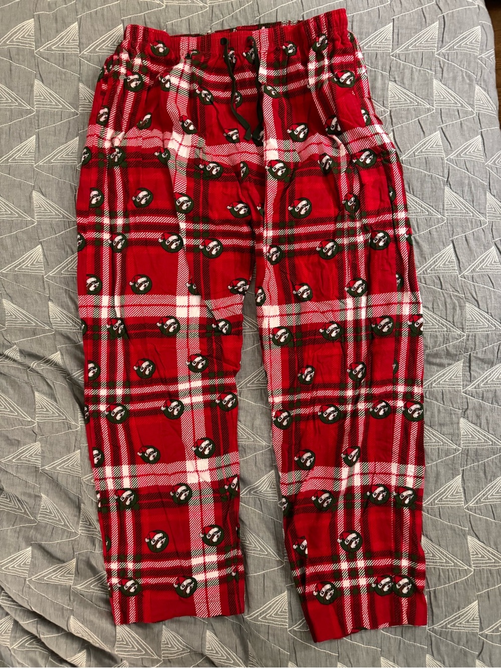 Men’s Buc-ee’s Red Christmas Plaid Flannel Pajama Pants